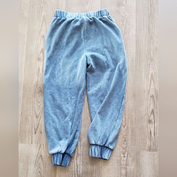 Disney Frozen distressed blue sweat set size 7/8 NWNT - Picture 3 of 9